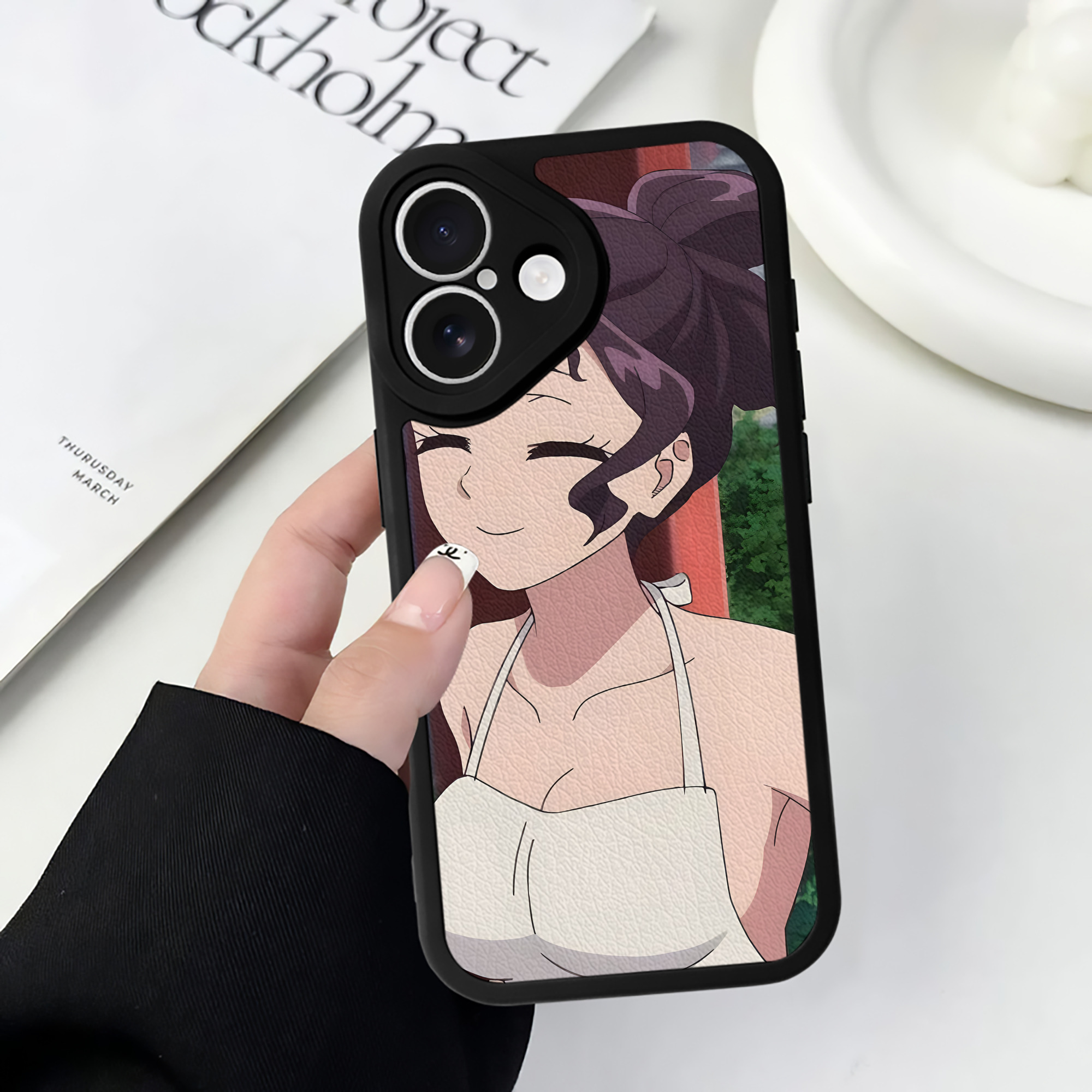 薬屋のひとりごと The Apothecary Diaries 【iPhone 16シリーズ対応】シリコンスマホケース（レザー調） 材質：シリコン